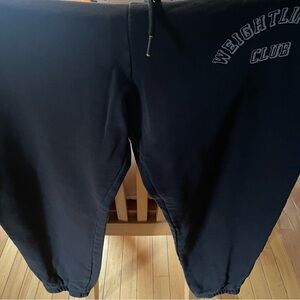 Gymshark Black Weightlifting Club Joggers